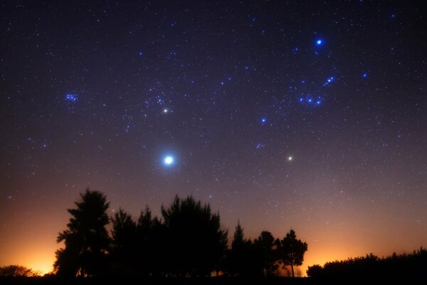 Orion Jupiter southern hemisphere