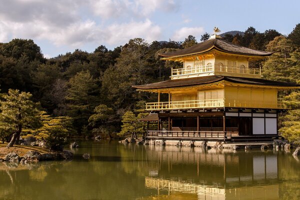 Padiglione d oro a Kyoto Giappone