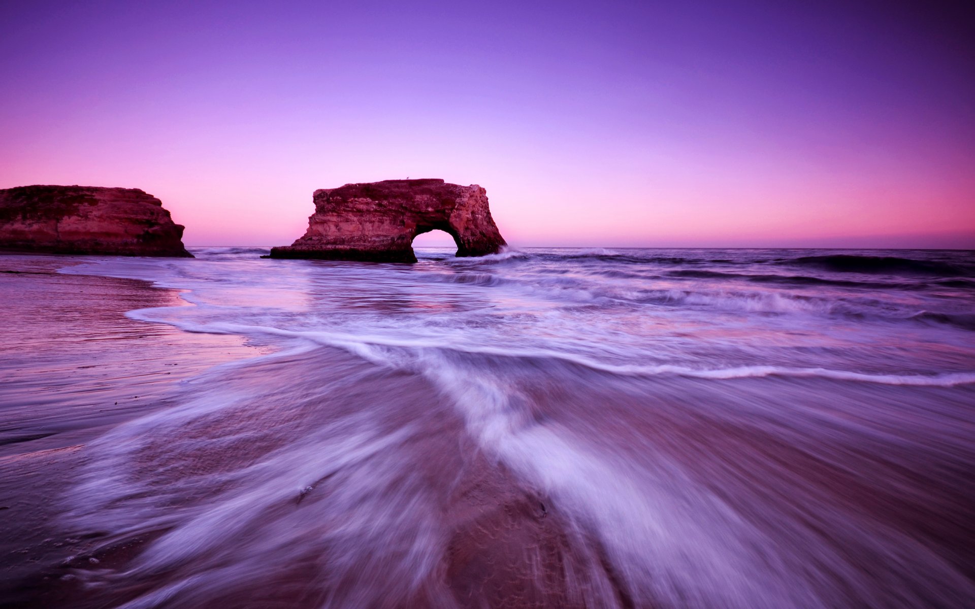 nature ciel nuages mer océan vagues plage