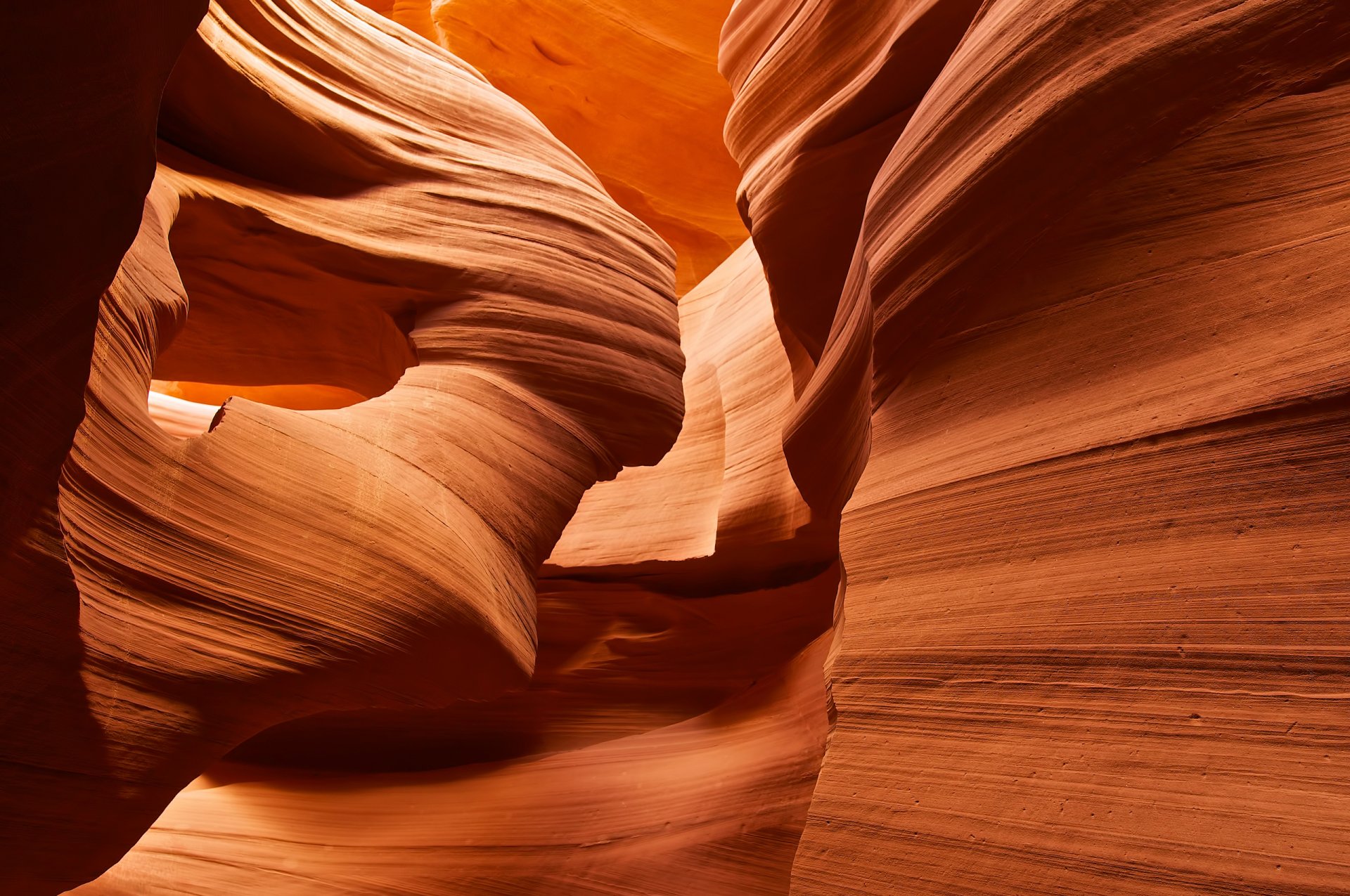 nature antilope canyon canyon grotte roches texture