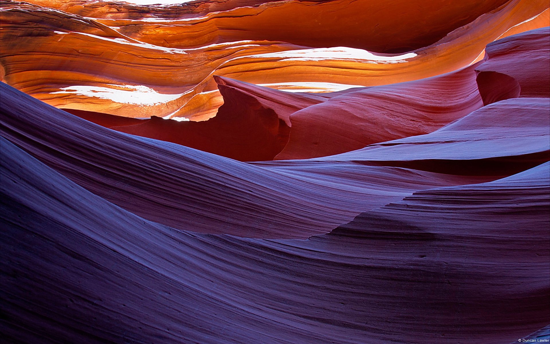 arizona antilopenschlucht höhle felsen linien