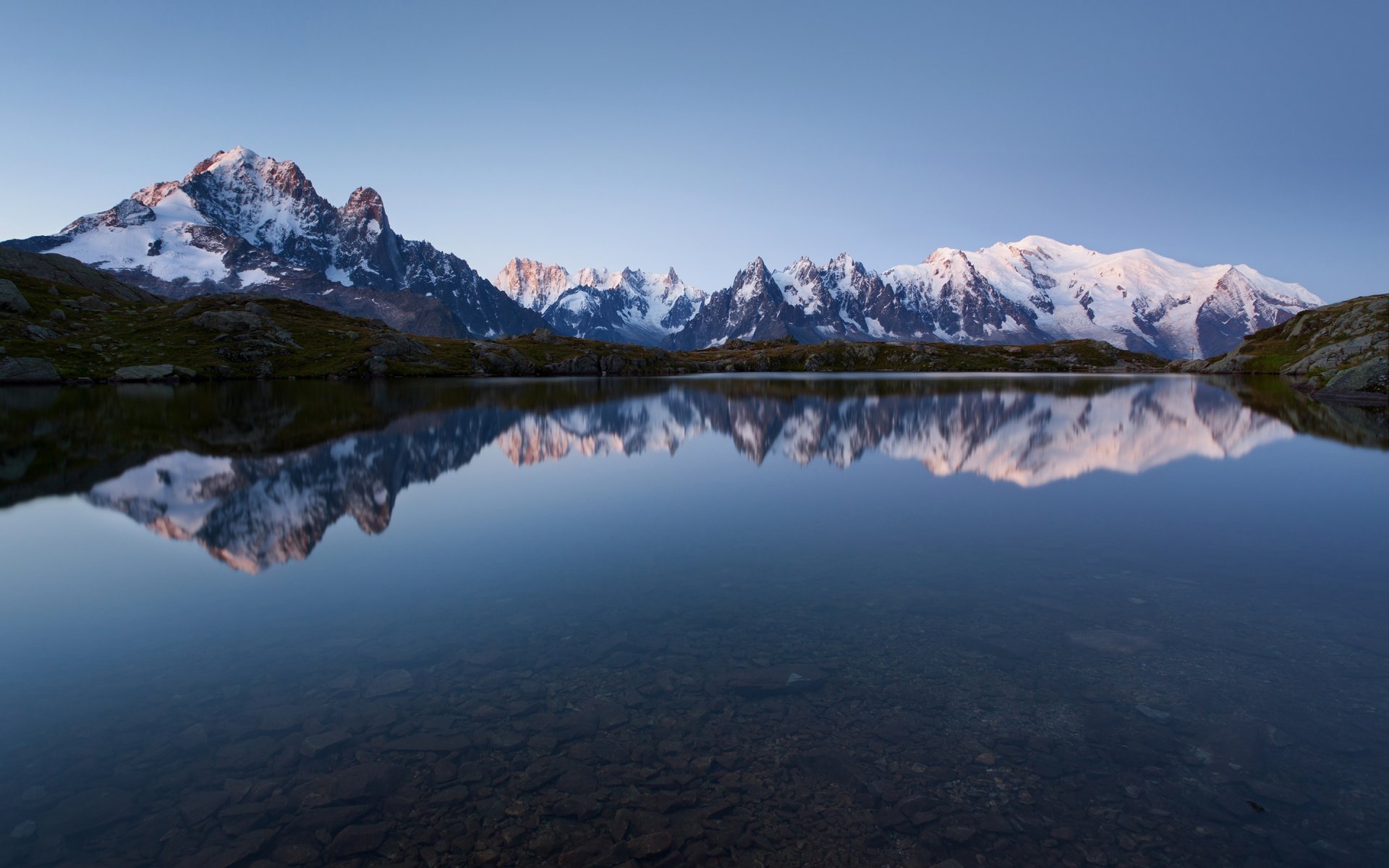 lac de chésery frankreich see berge