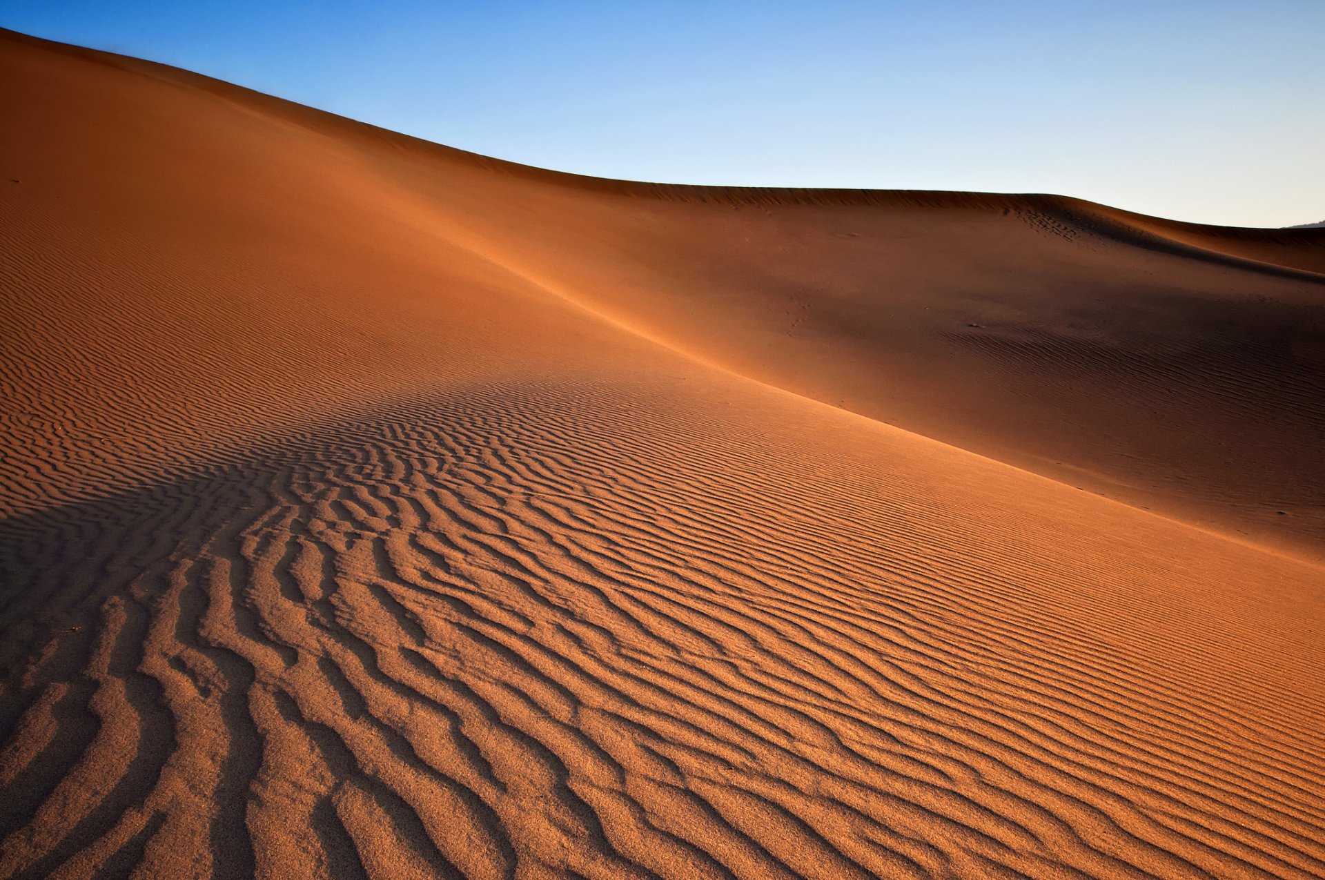 nature desert sky sand dune dune