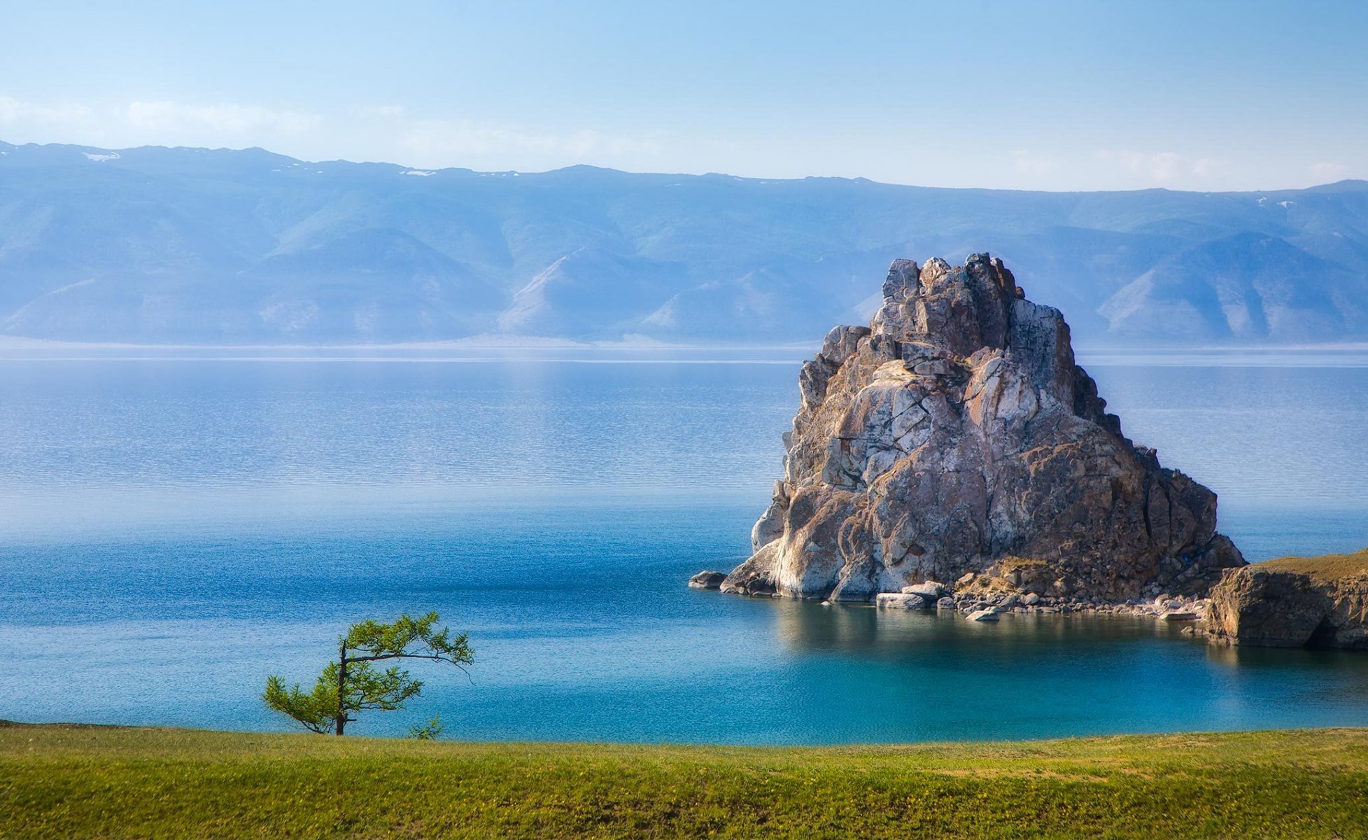 see baikalsee olchon kap burhan schamanen-felsen natur