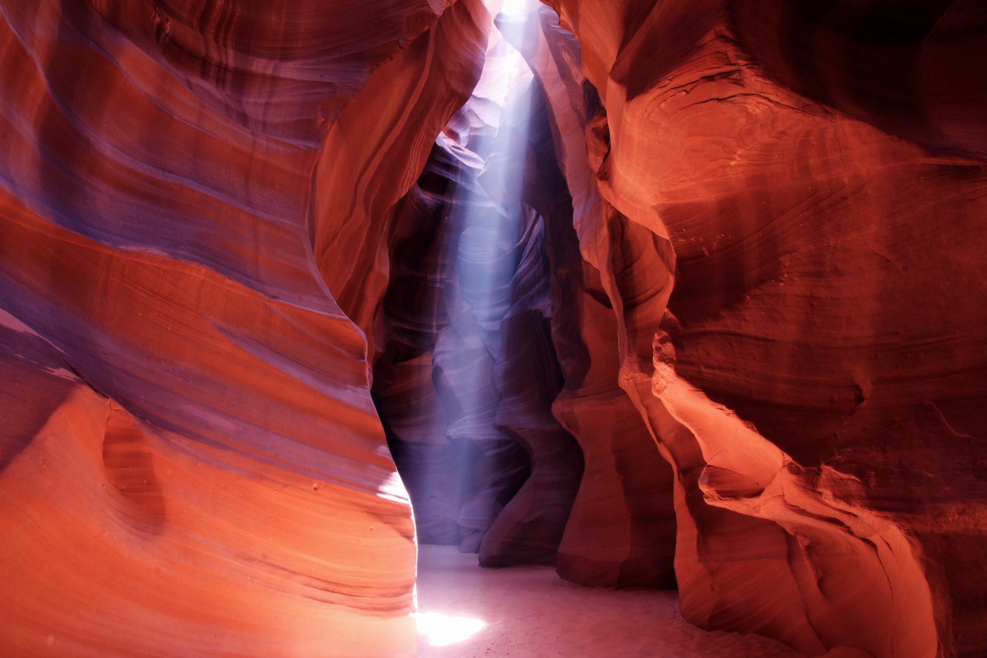 naturaleza cañón del antílope cañón cueva rocas textura luz