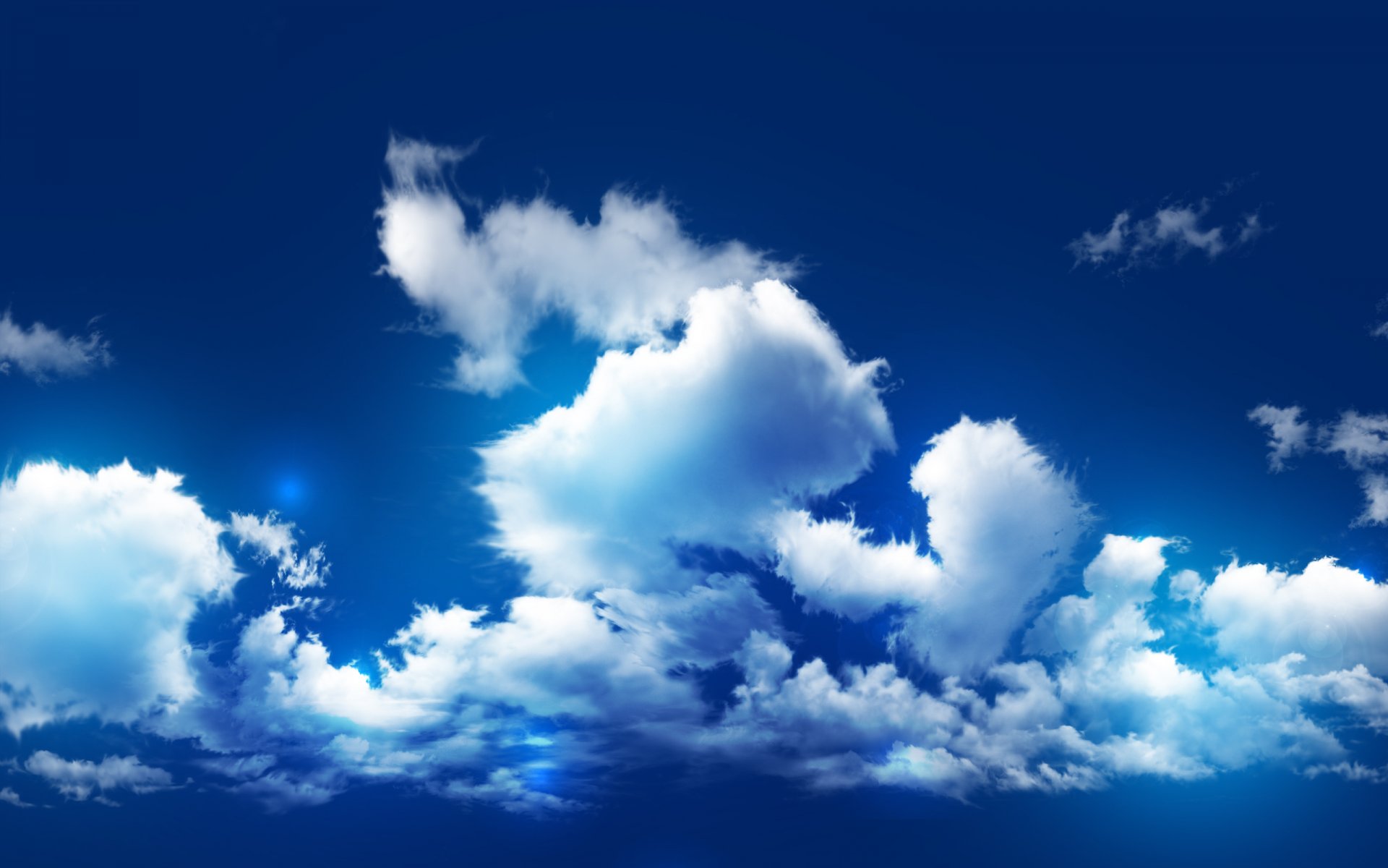 nature clouds sky blue sky sky firmament celestial