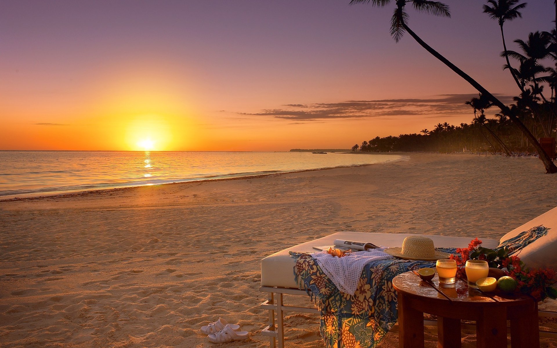 natur landschaft sonnenuntergang meer strand sand himmel sommer