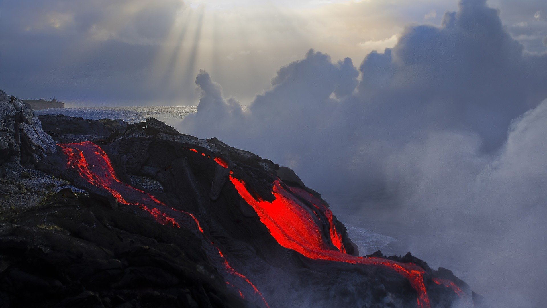 eruzione lava temperatura colore magma