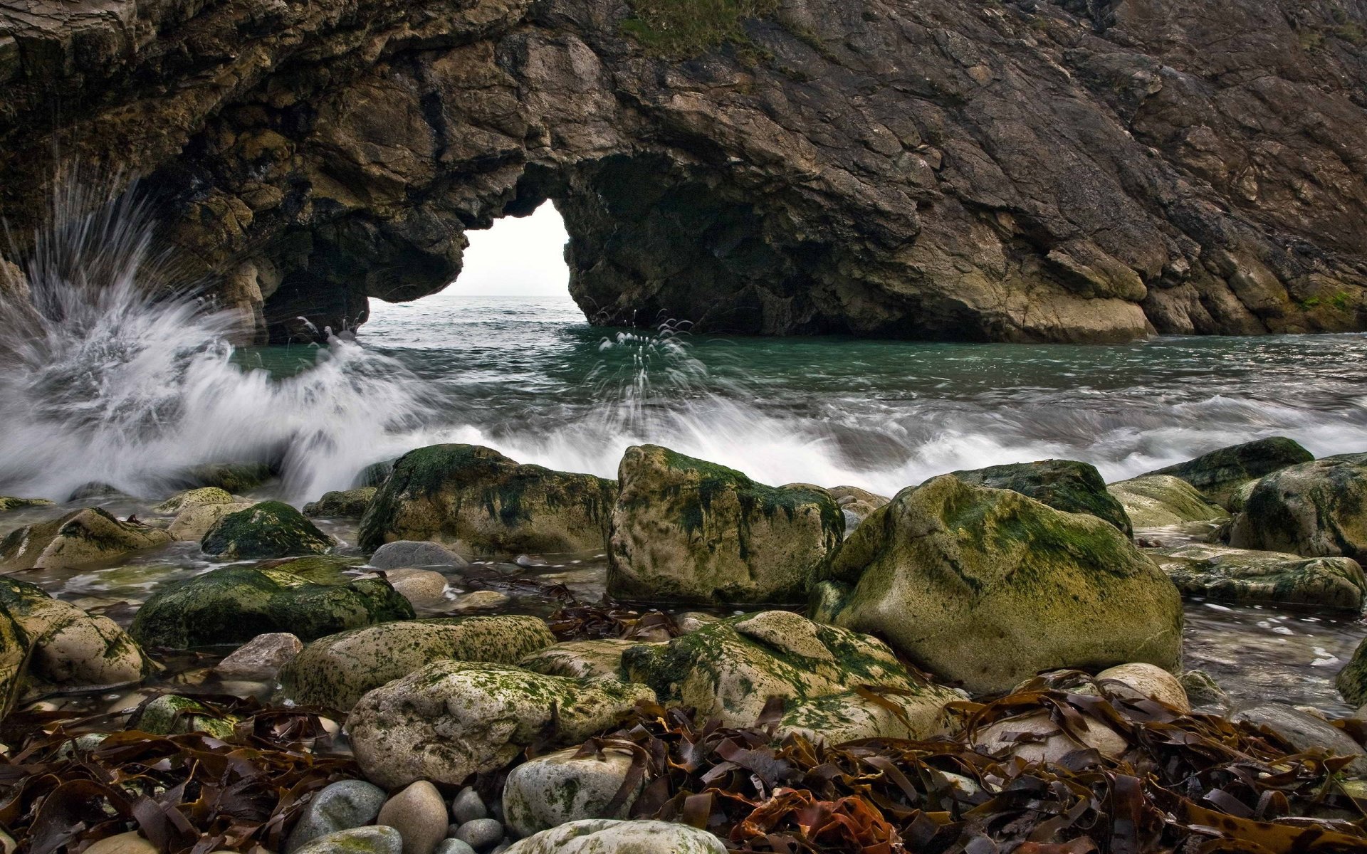 océan pierres roche