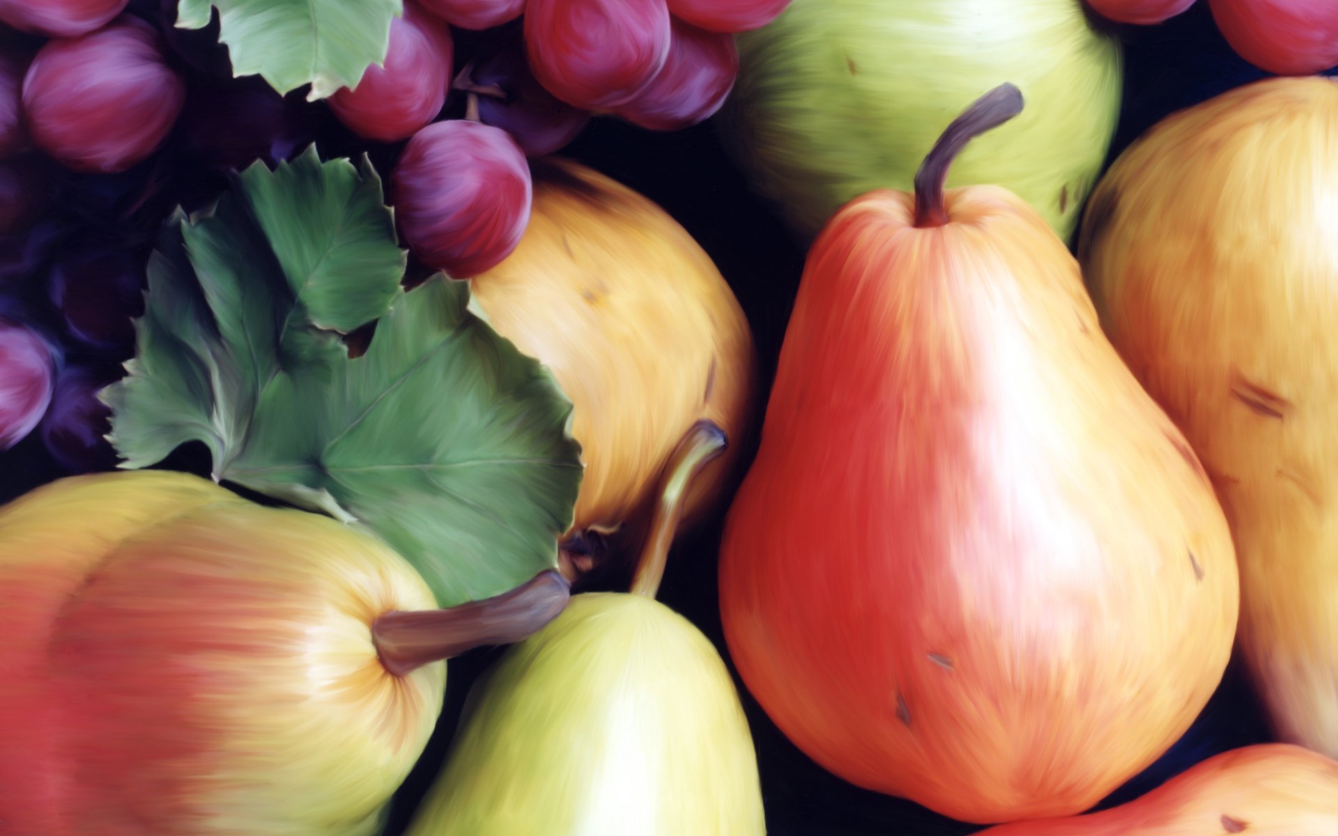 nature morte fruits poire