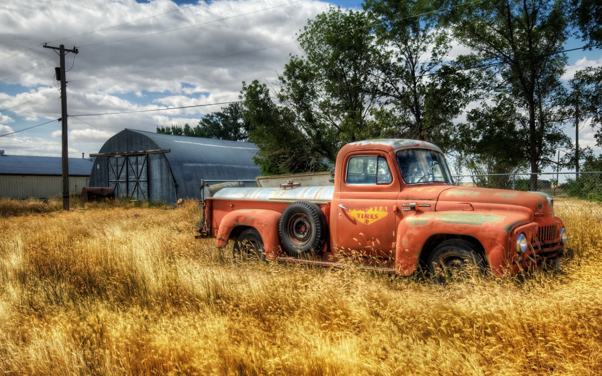 грузовик ангар hdr