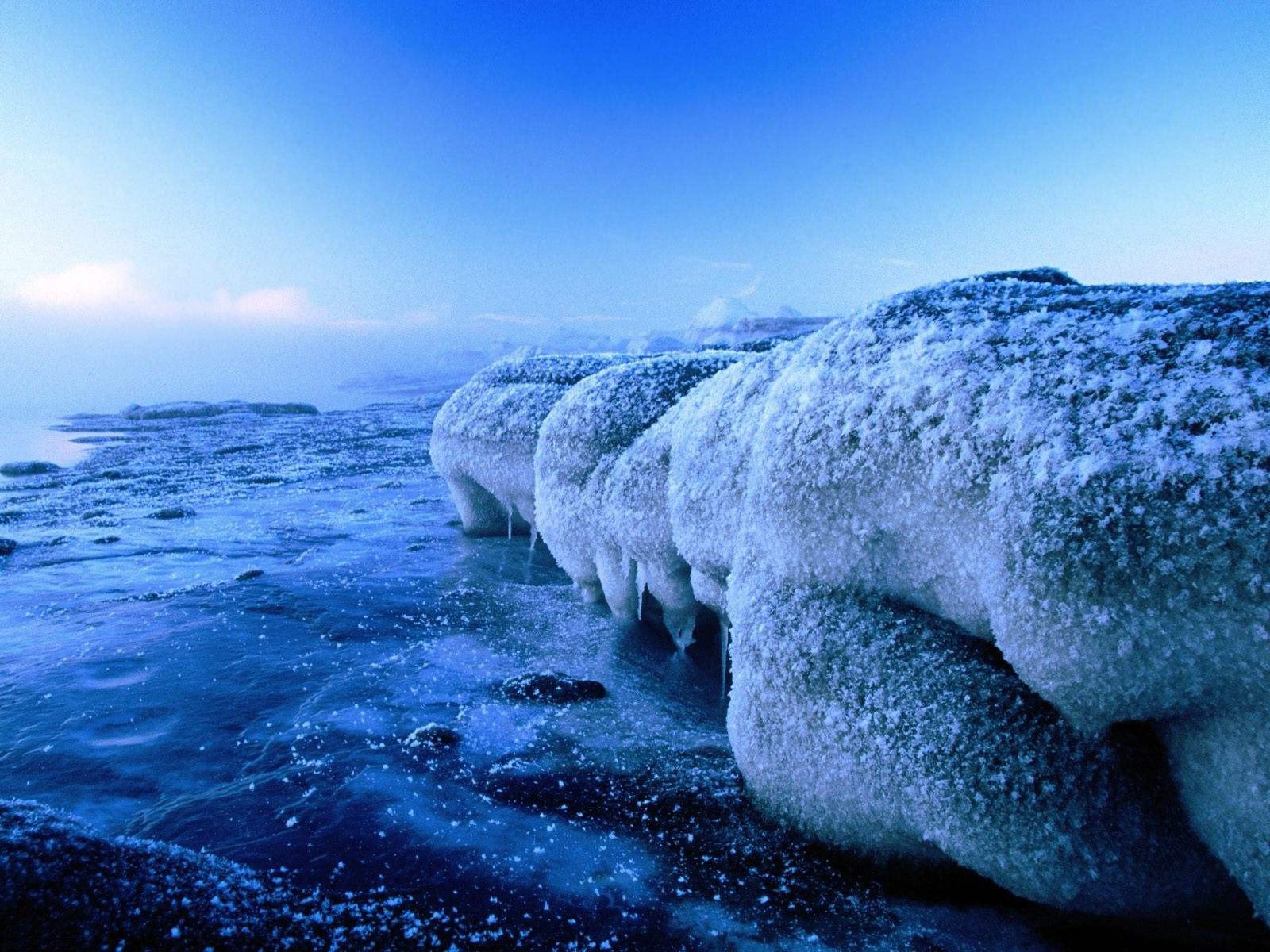 natur eis wasser kälte