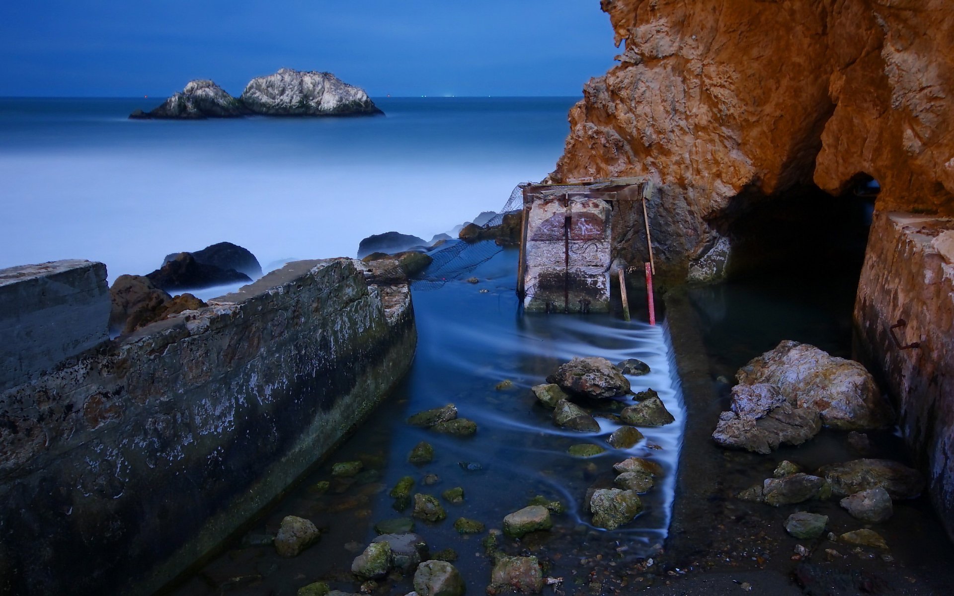 agua piedras rocas