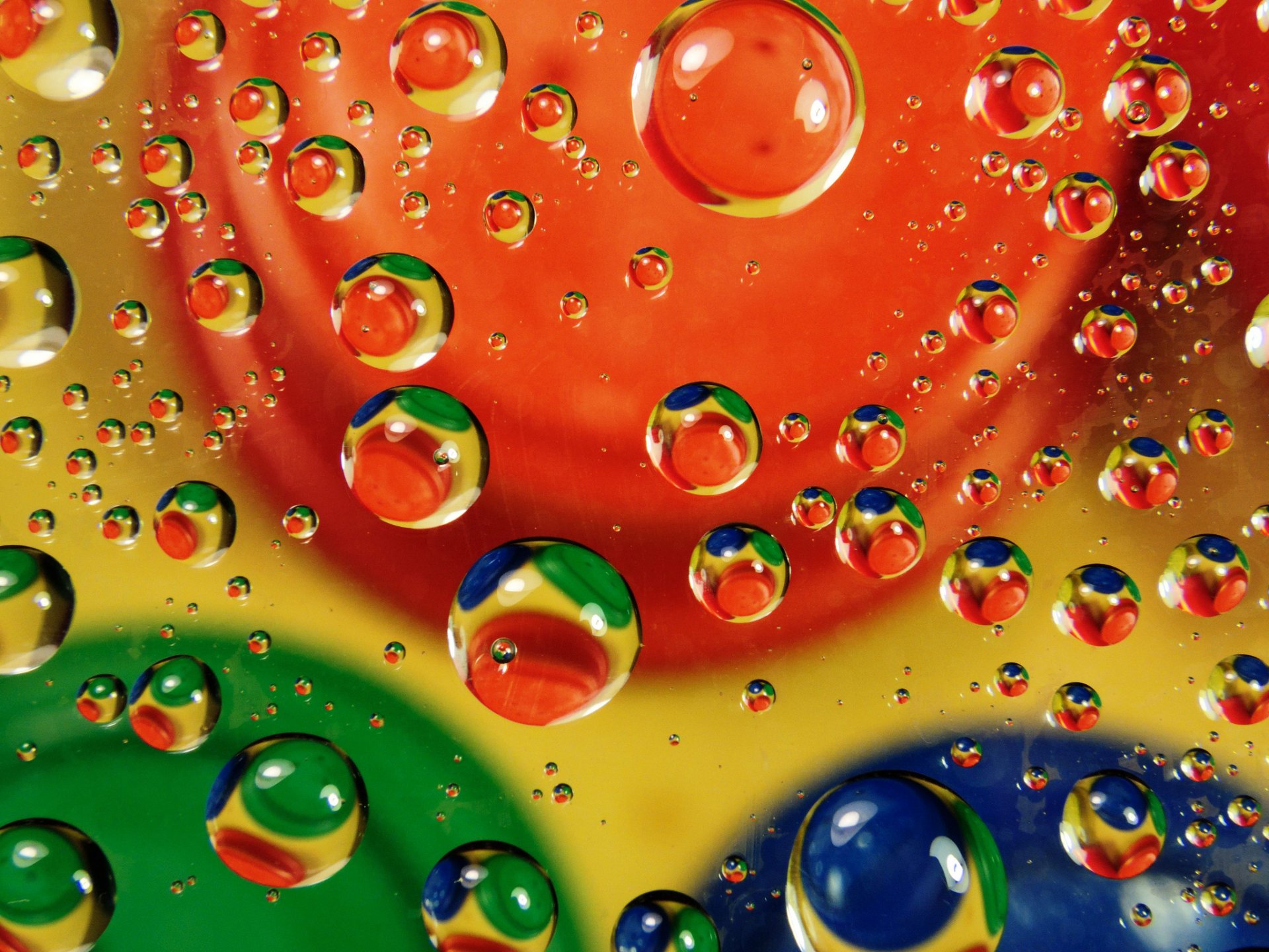 Цветные пузыри