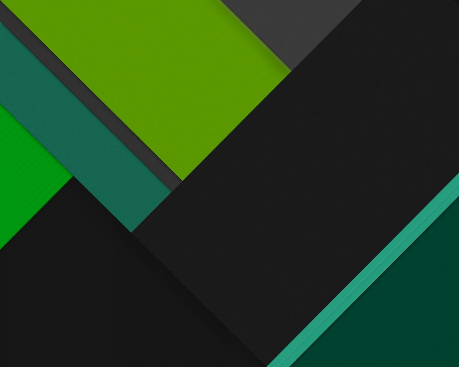 android line abstractions green black