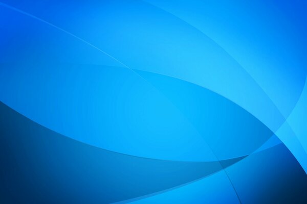 Lines and light on a blue background