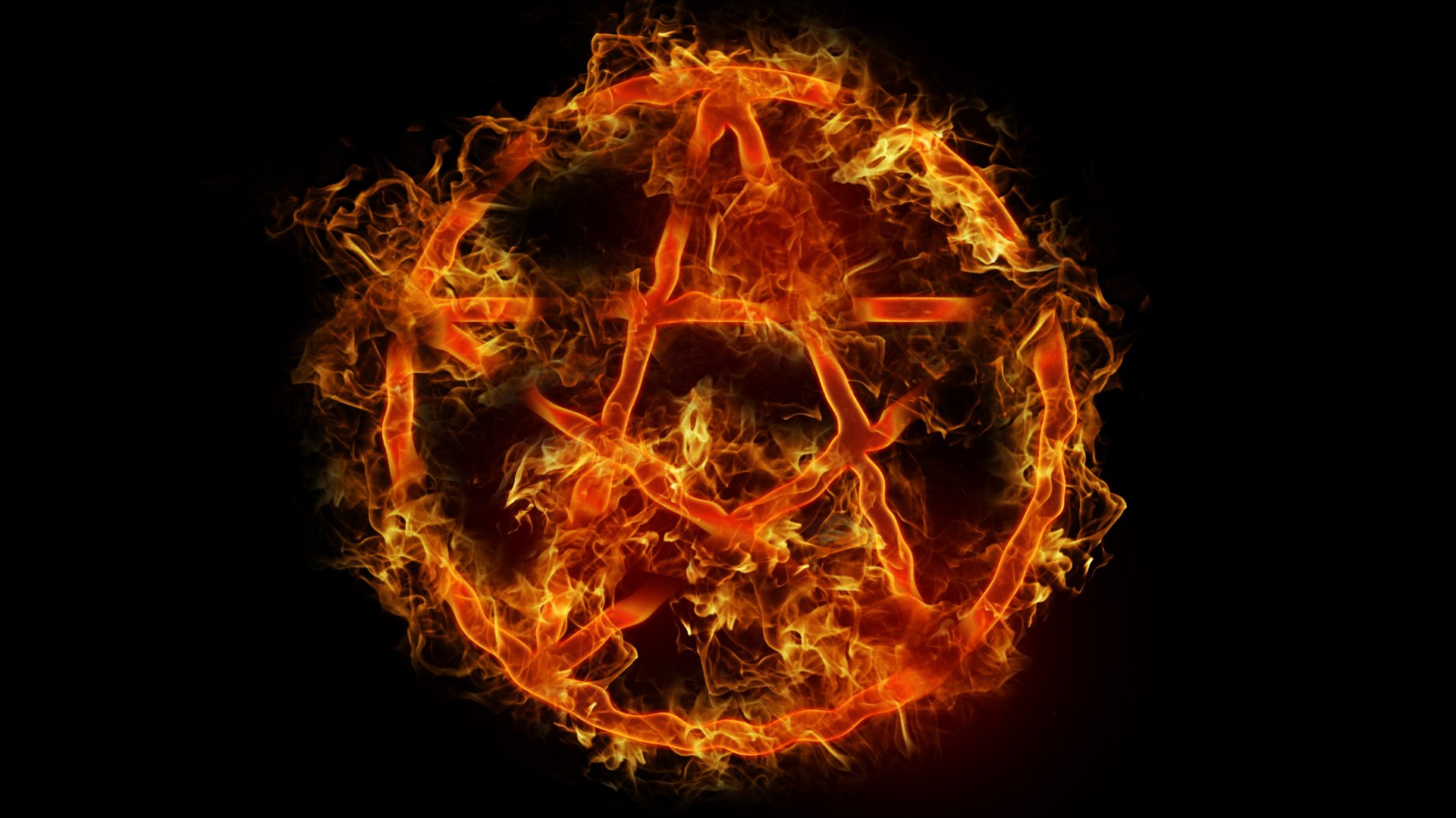 feuer feuer pentagramm symbol