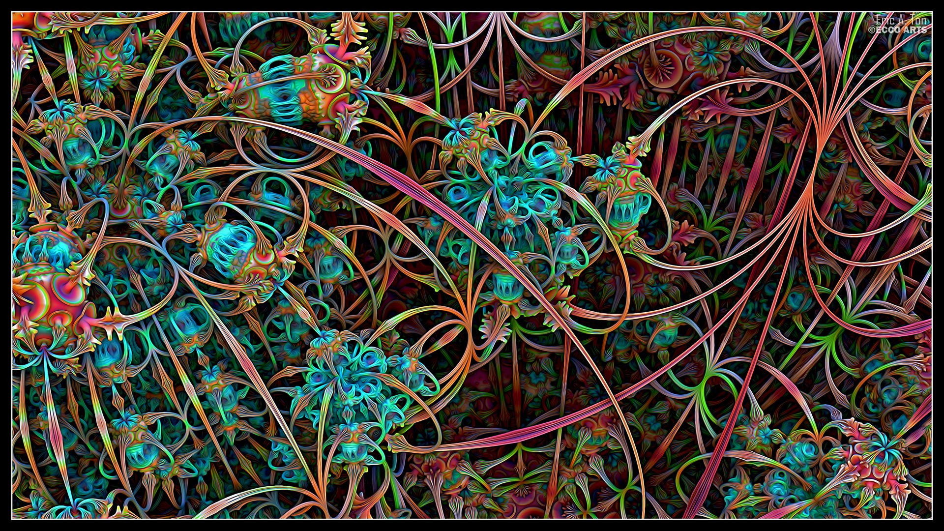 fractal psychedelics vizualiztsiya