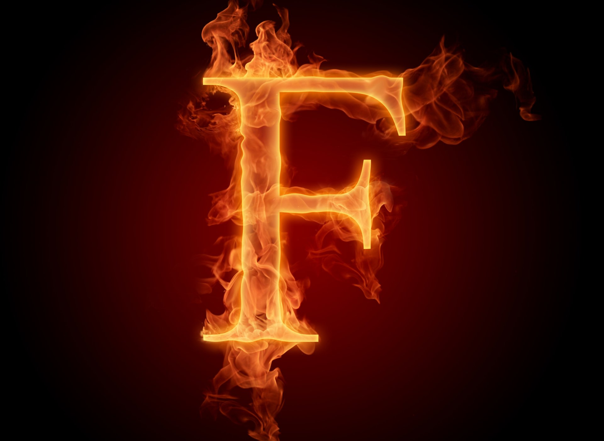 e lettre flamme lettre feu alphabet