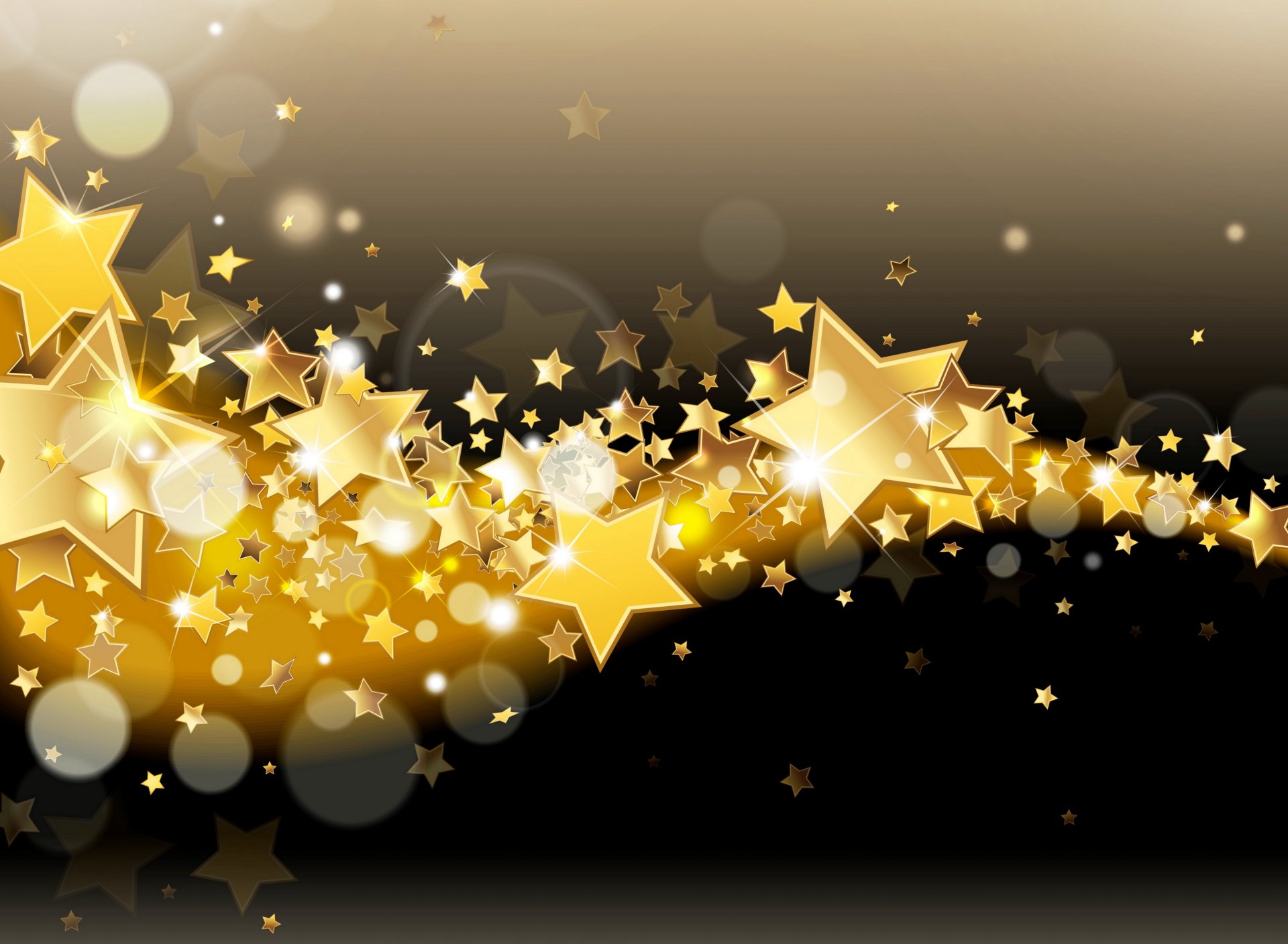 golden stars sparkle glitter glow background gold radiance