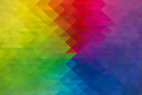Colorful abstraction in different colors