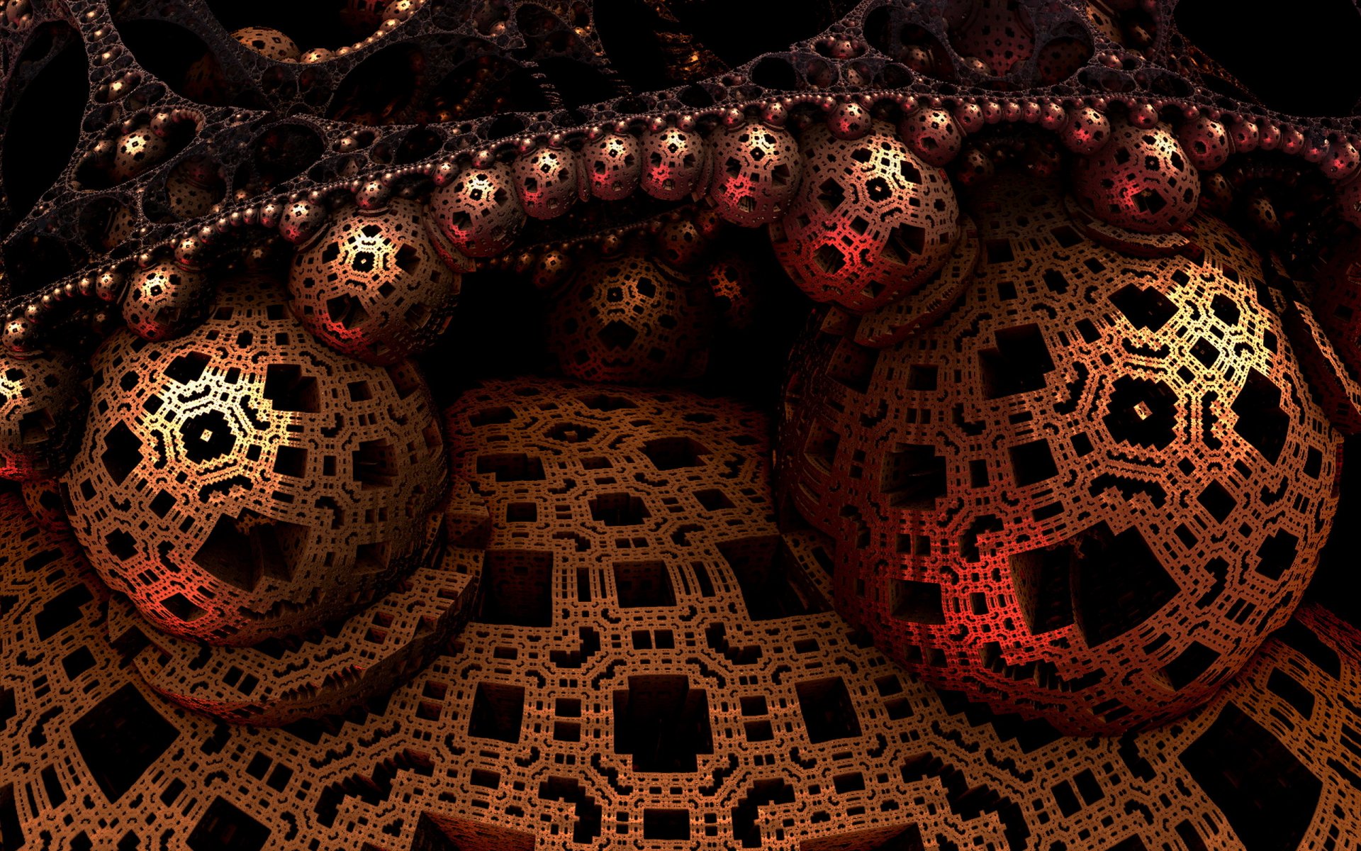 flowers form abstract
