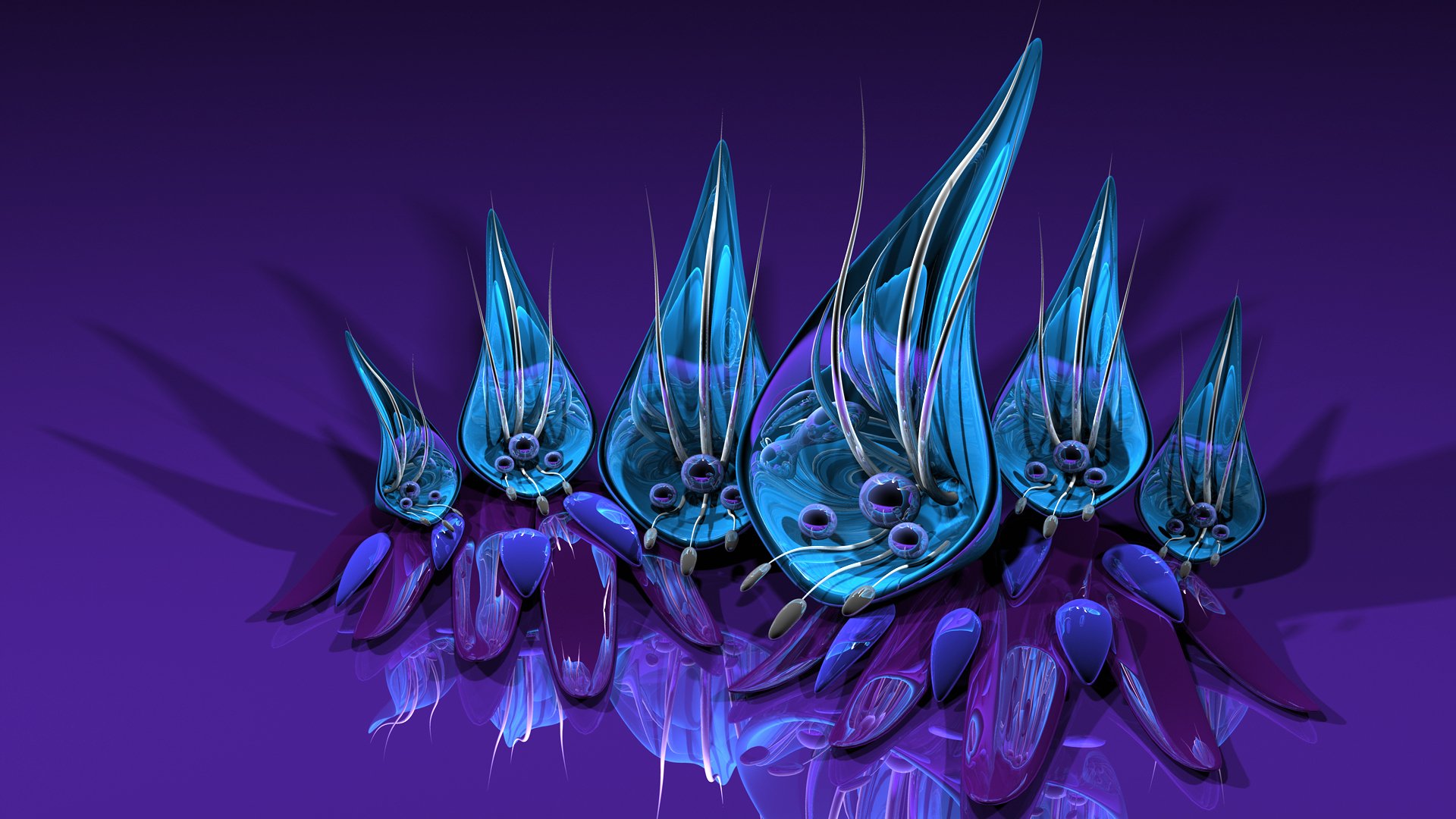 blume blütenblatt volumen 3d fantasie raum
