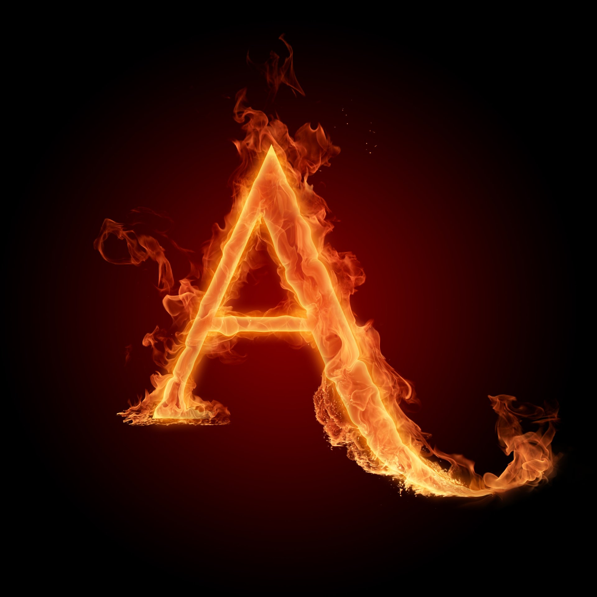 buchstabe buchstabe tapete feuer flamme und
