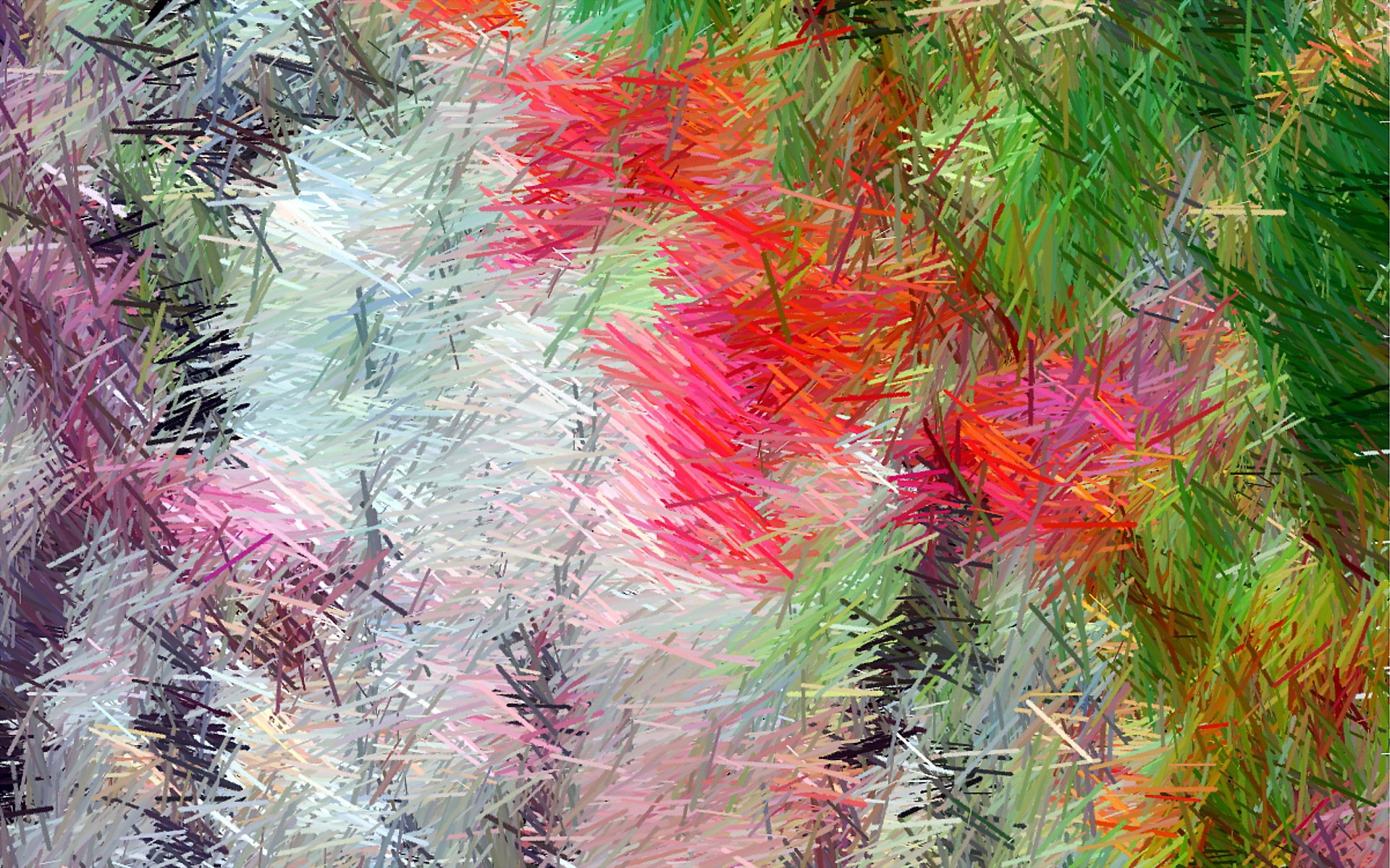 flowers form abstract