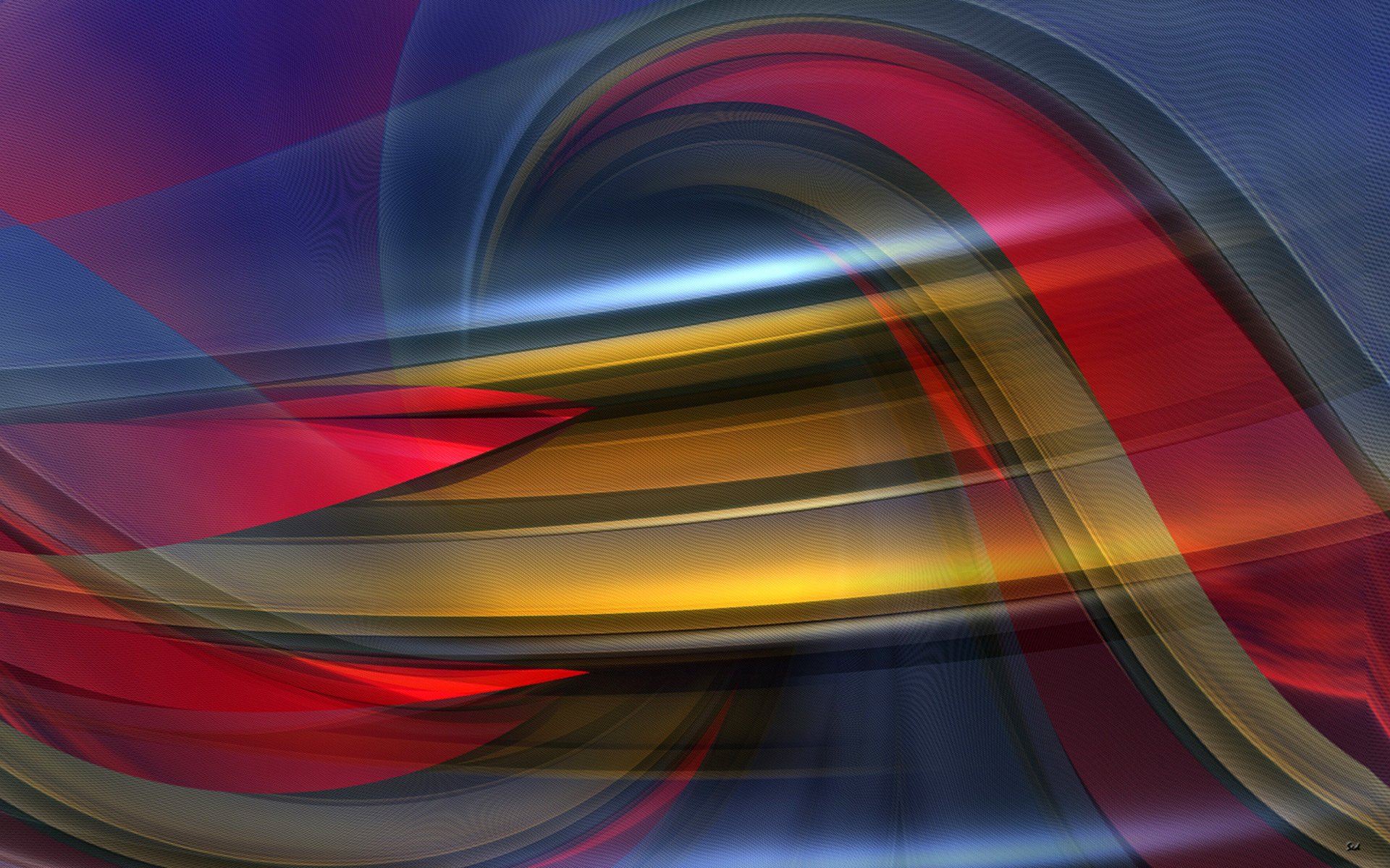 light flowers line rays bending arc volume texture