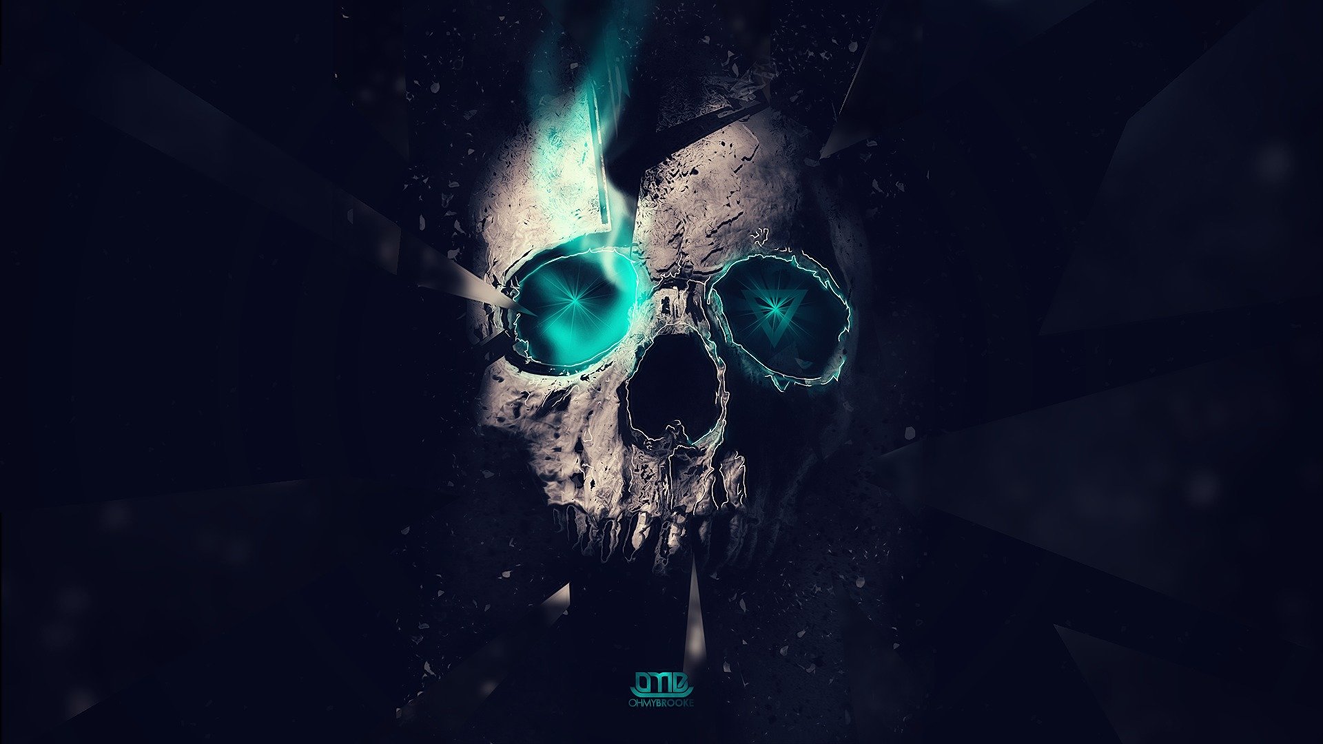 kull abstract dark minimalism 1920x1080