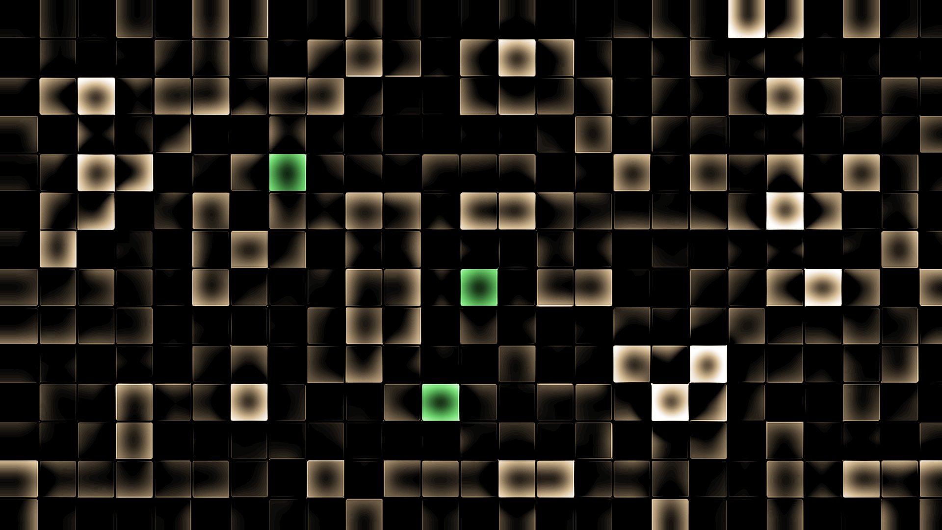 gold schwarz modell quadrat