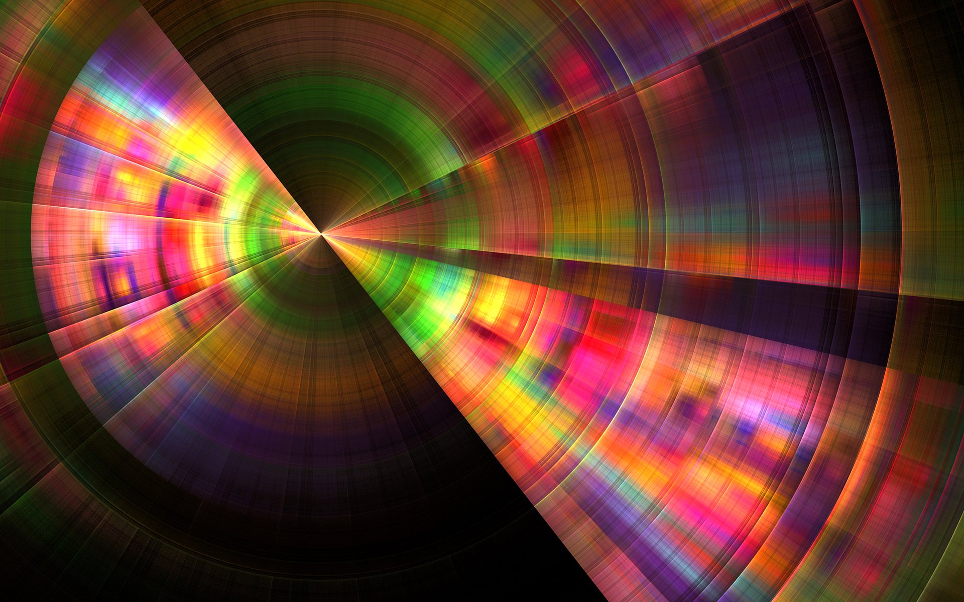 light flowers sector line ray