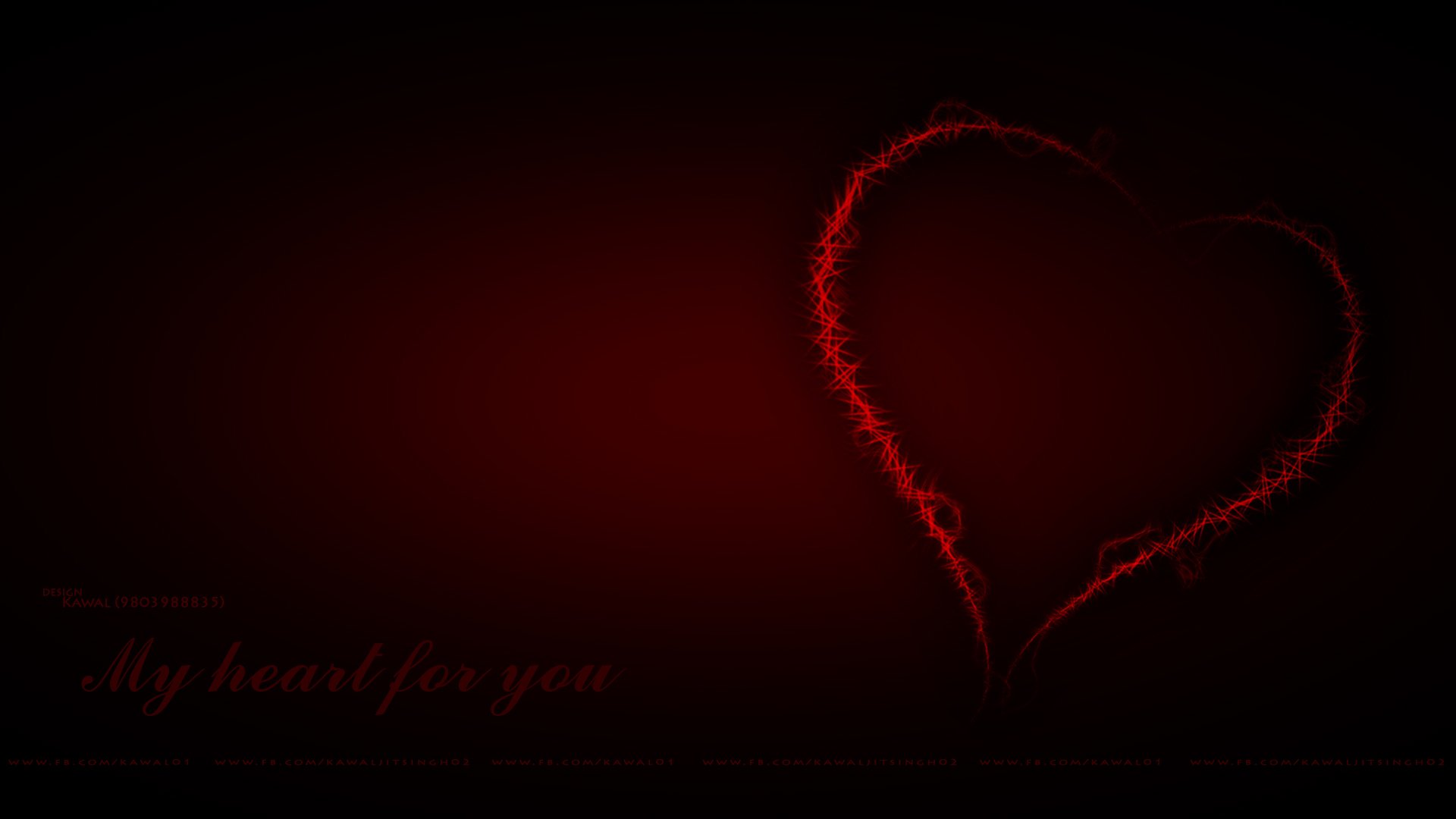 mi corazón corazón rojo fondos de pantalla hd kawal kawaljit kawaljit singh descargar