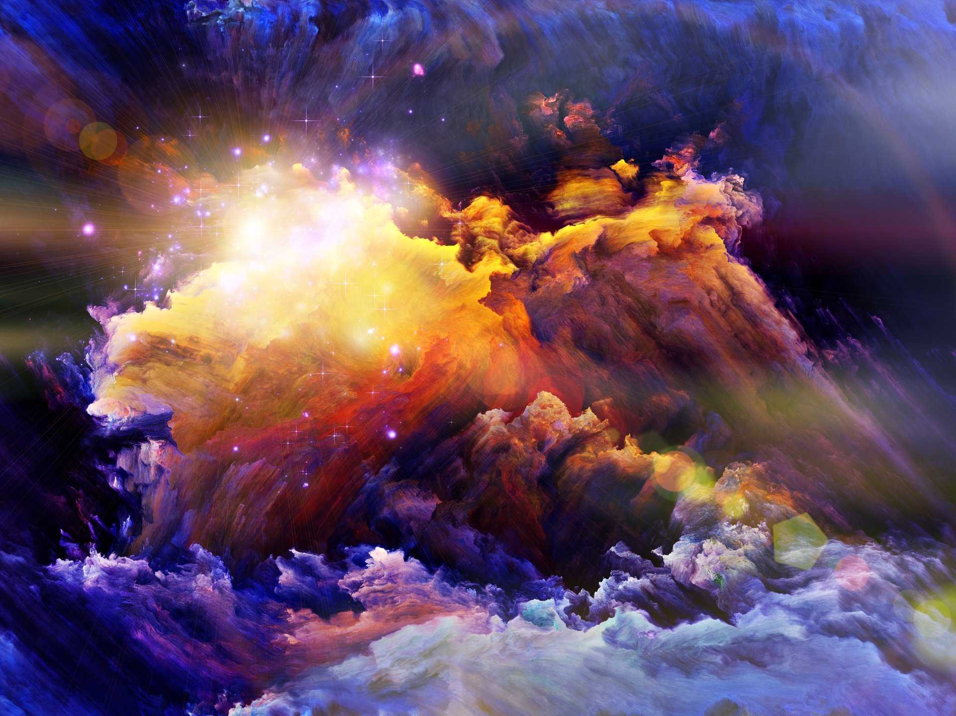 peintures luminosité lumière fumée