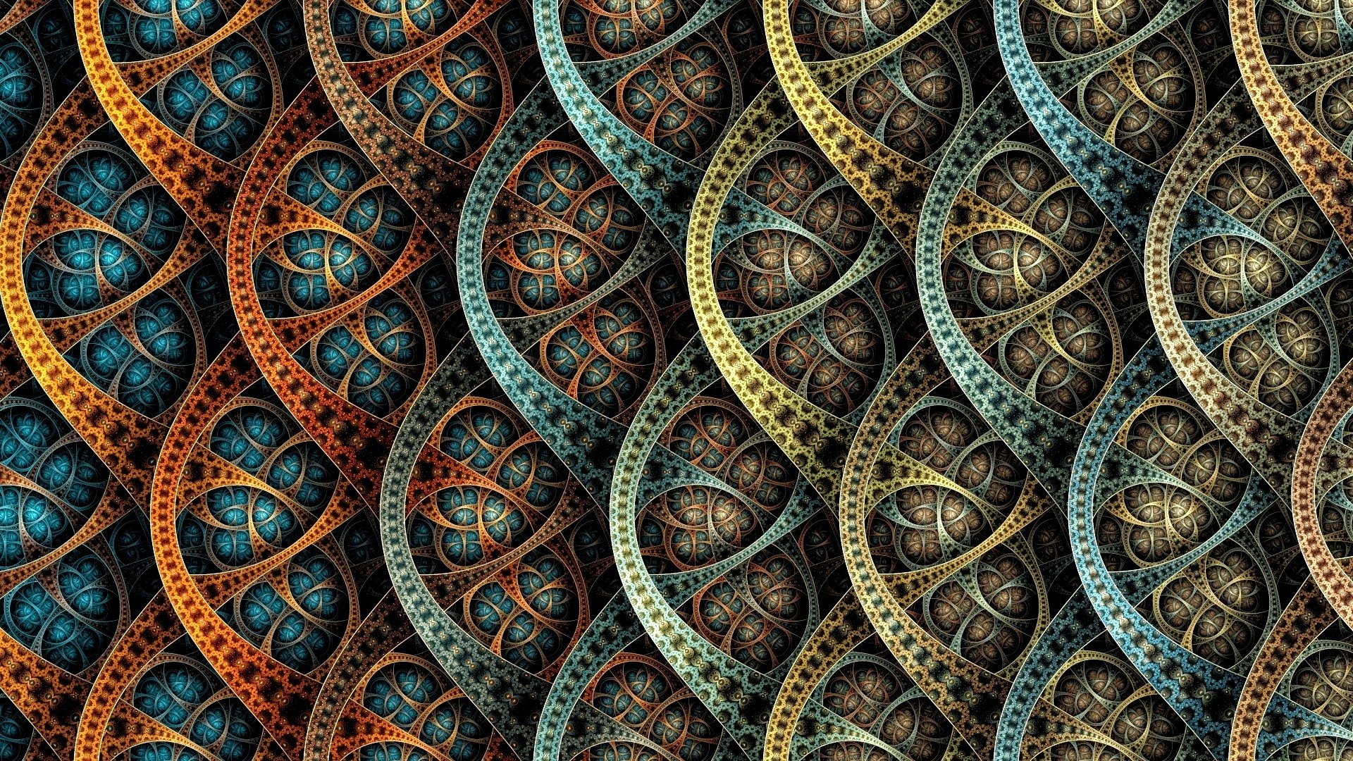 fractal patterns bends scale