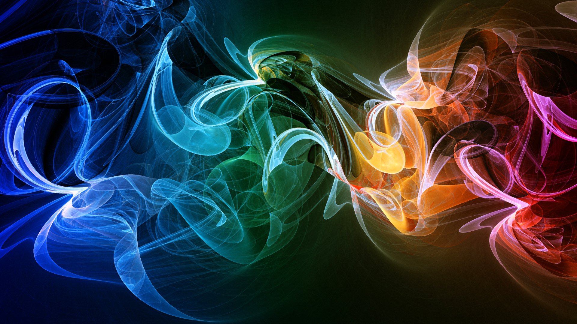 light flowers smoke fog line ray