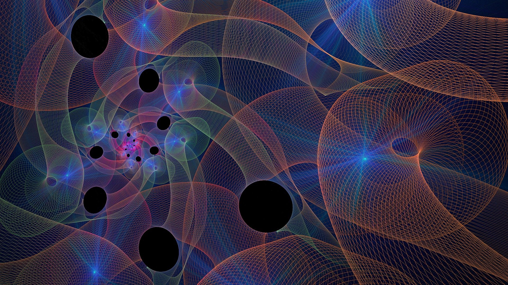flowers form abstract