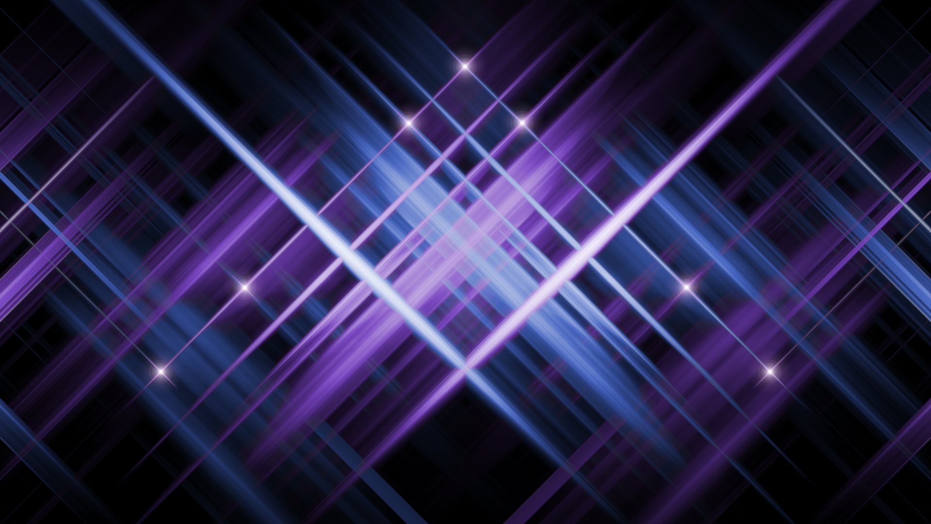 reflection of purple blue