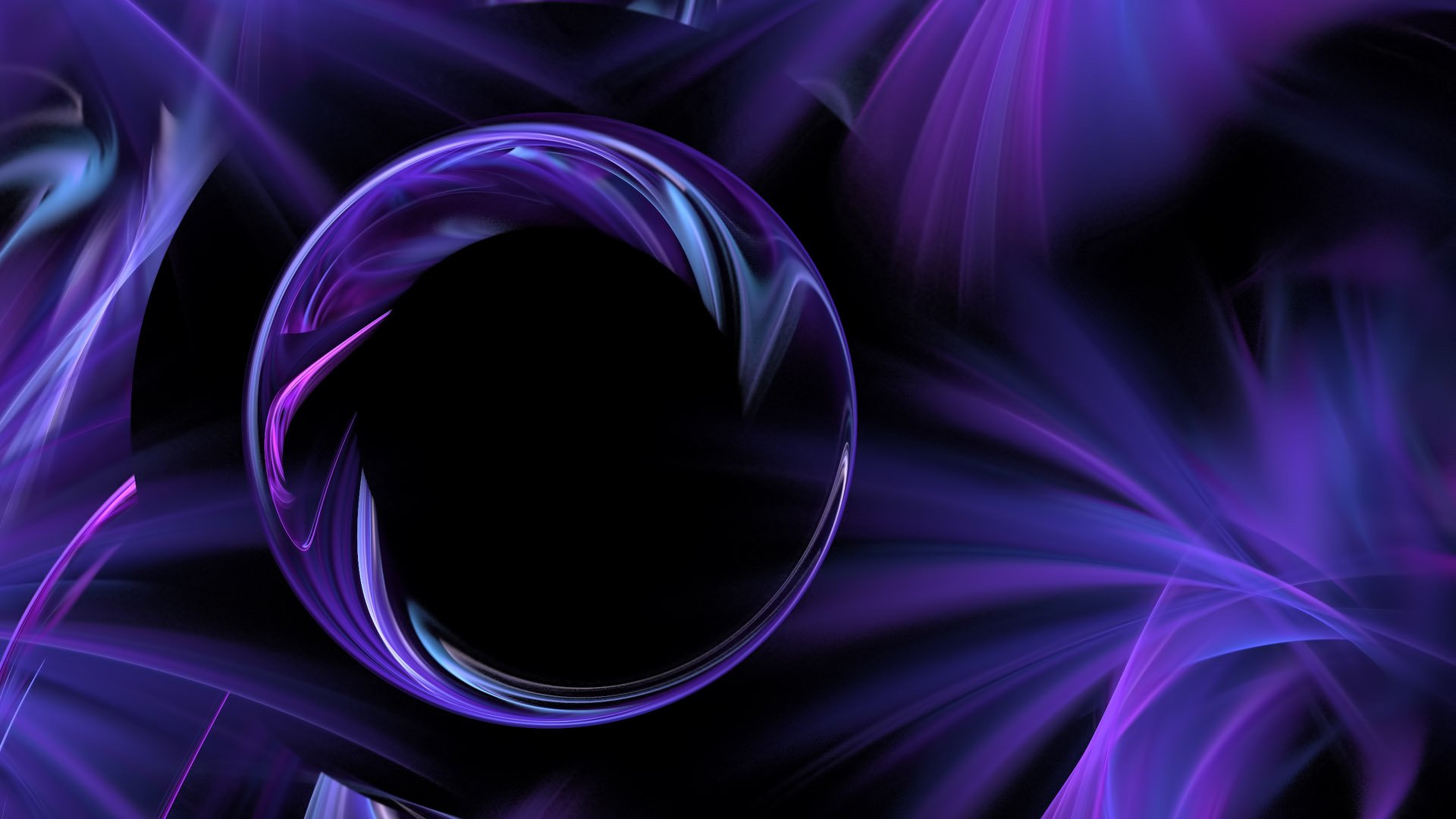 boule sphère lignes violet