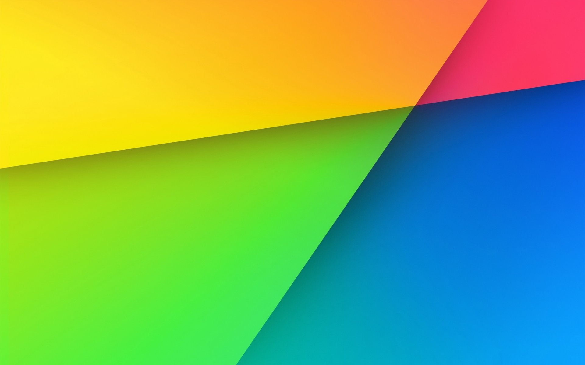 linee angolo colore geometria arcobaleno