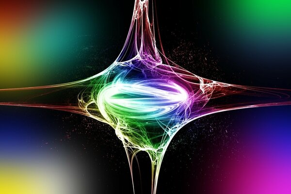 Farbe Licht Regenbogen Linie Struktur