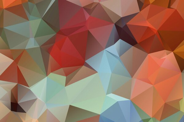 Formas tridimensionales en forma de triángulos
