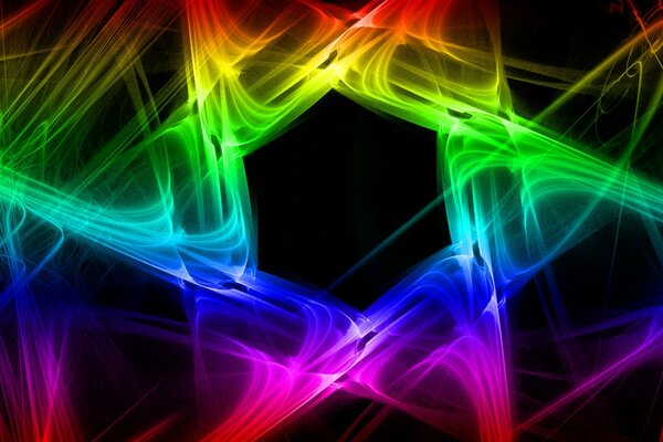 Motivo a esagono in diversi colori