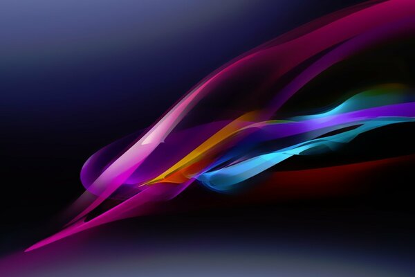 Muchos colores diferentes brillan