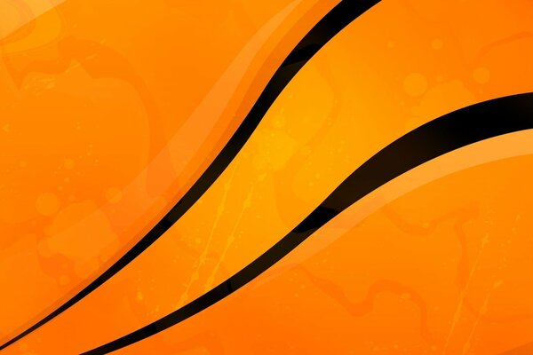 Linee nere su sfondo giallo