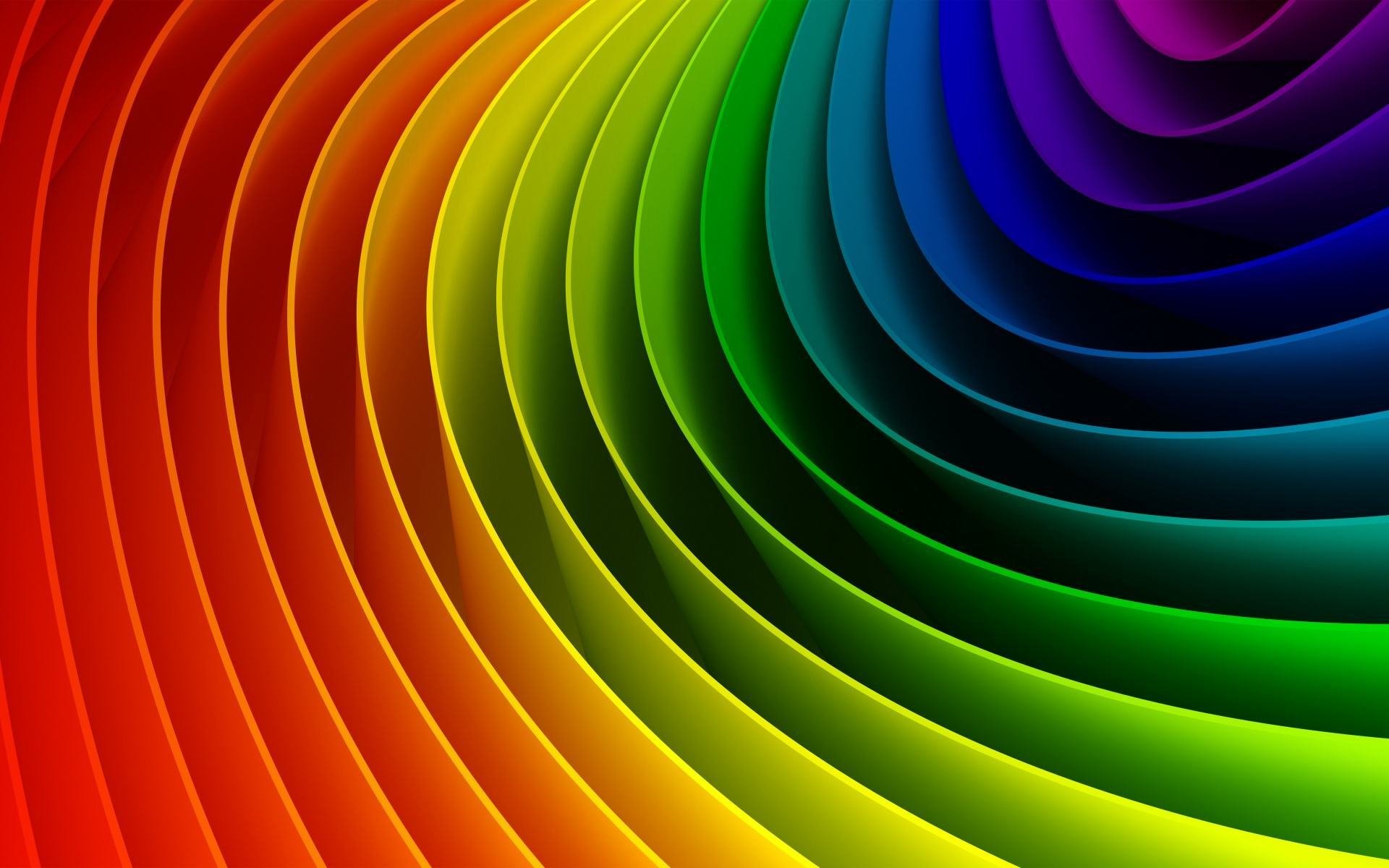 rainbow flowers transition