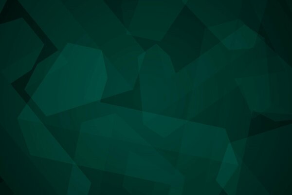 Abstract zigzag shapes in green