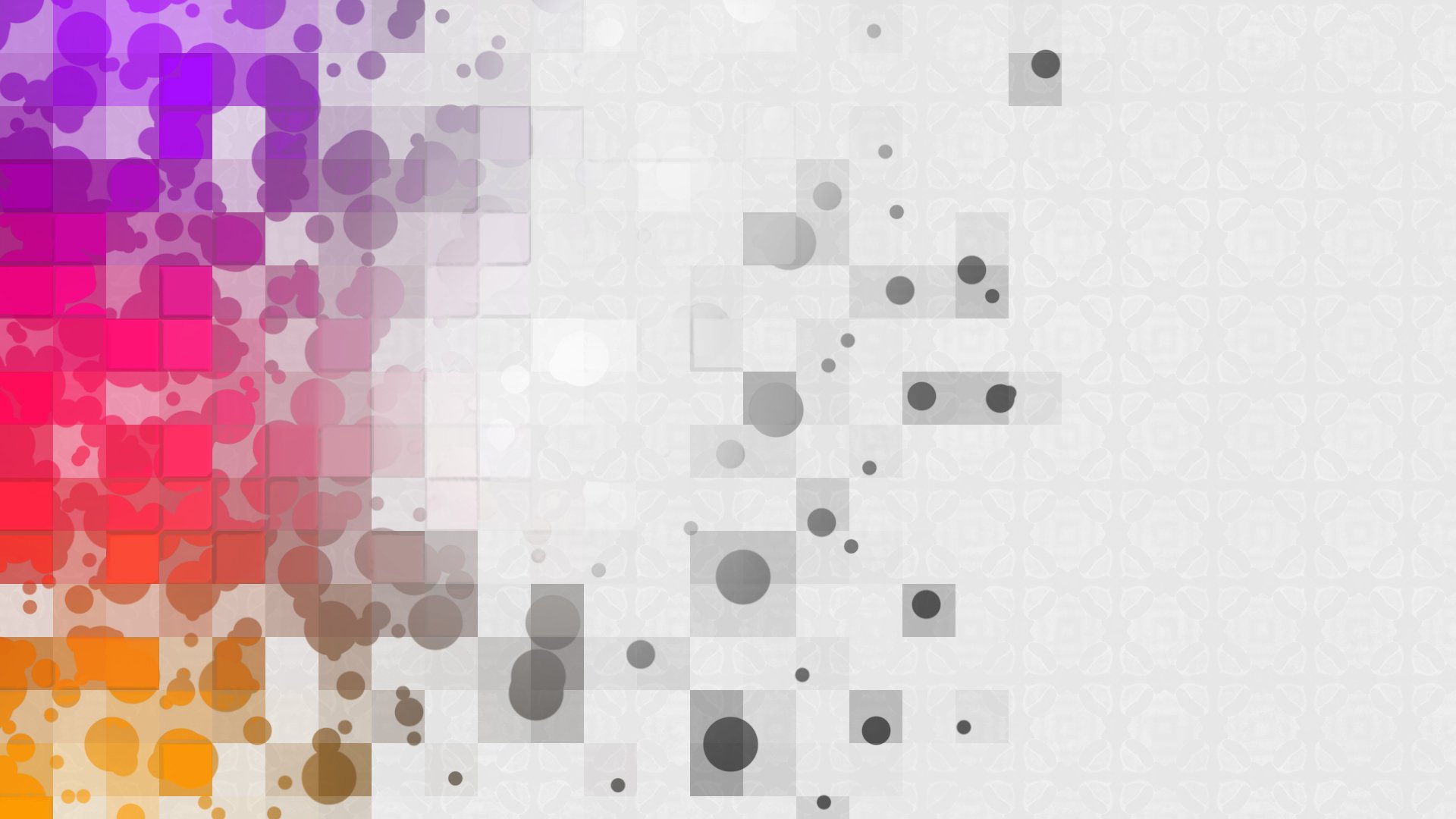 abstract patterns following squares paint bokeh abstraction circles colors 1920x1080