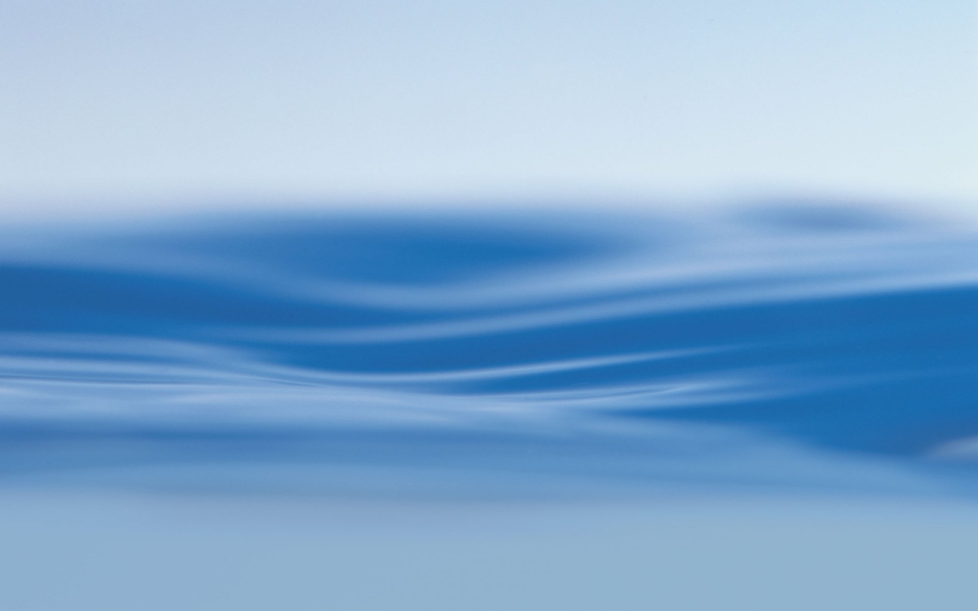 wave abstract blue